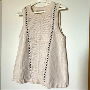 LOFT Sleeveless sweater vest